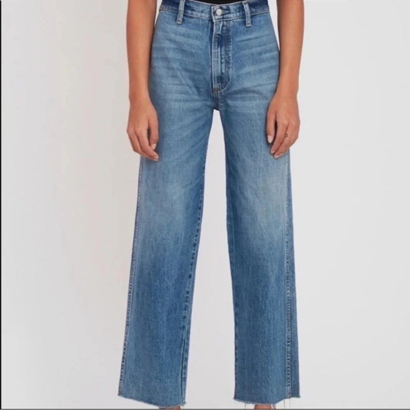 Boyish Kirby cropped straight leg jeans in color FREAKS - Picture 1 of 6